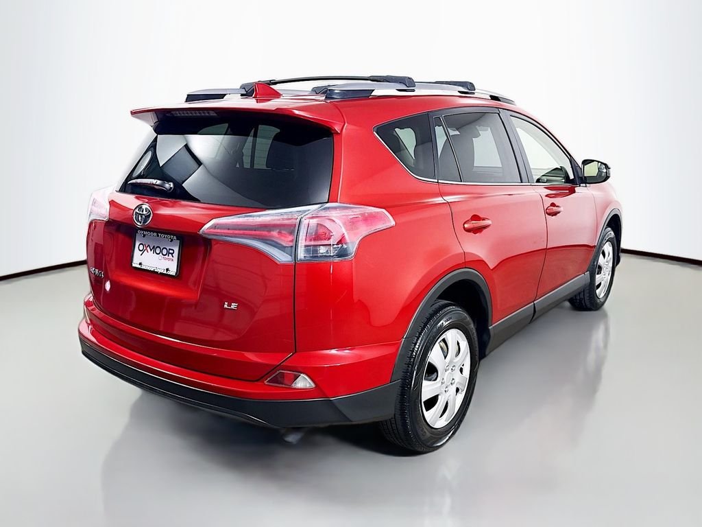 Used 2017 Barcelona Red Metallic Toyota LE image 7