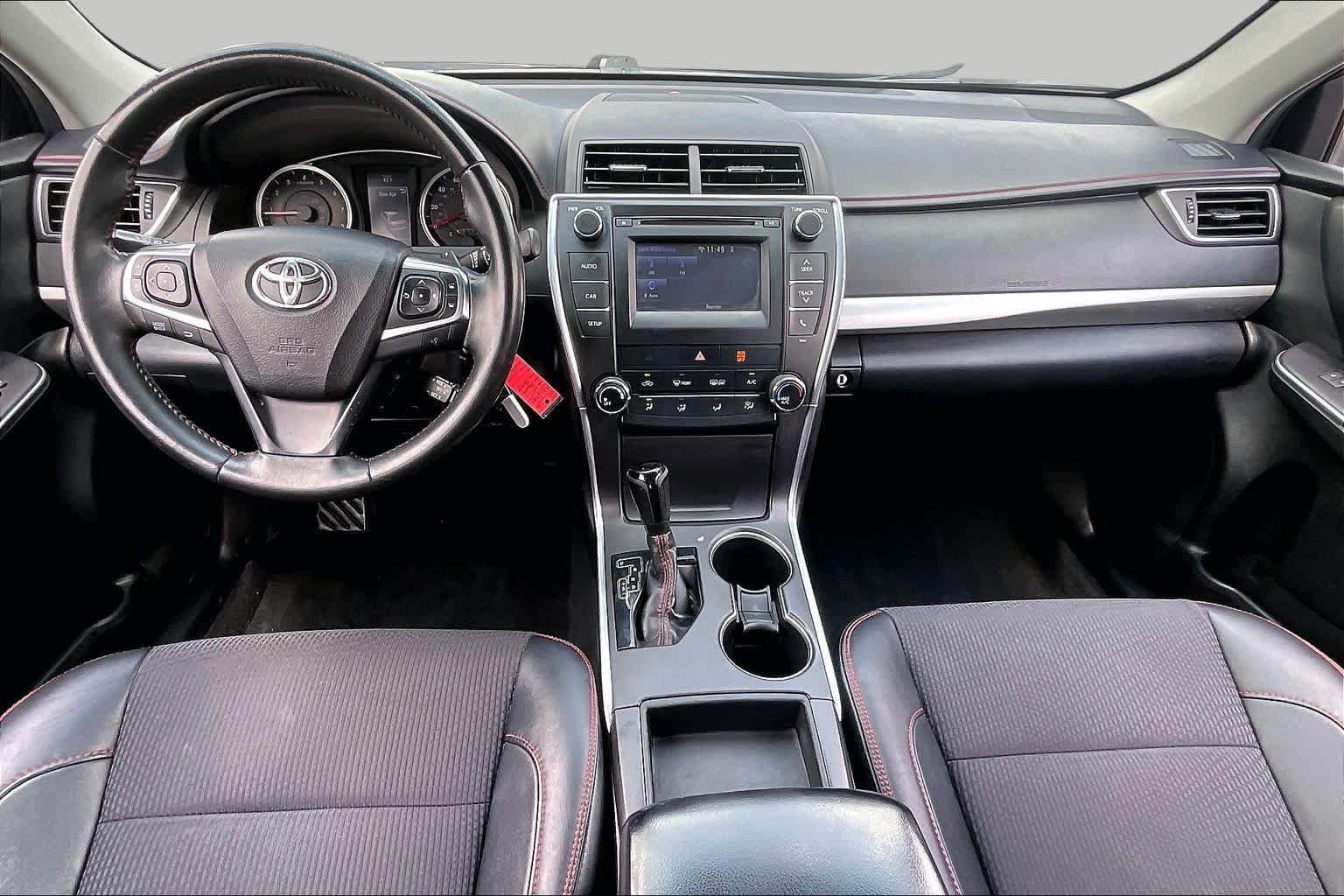 Used 2017 Cosmic Gray Mica Toyota SE image 14