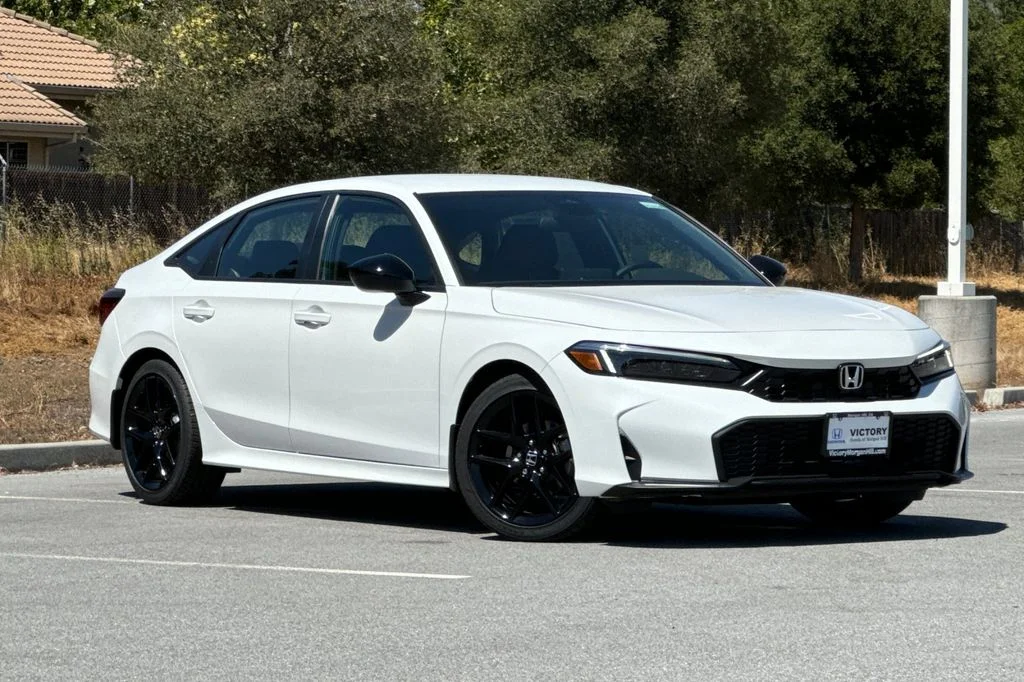New 2026 Platinum White Pearl Honda Sport image 2