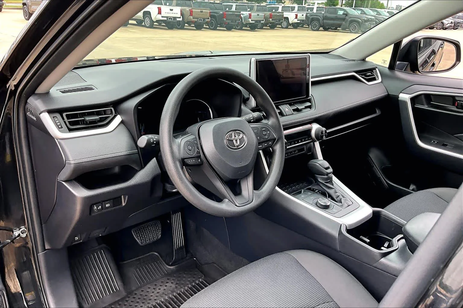 Used 2024 Midnight Black Metallic Toyota Hybrid LE image 17