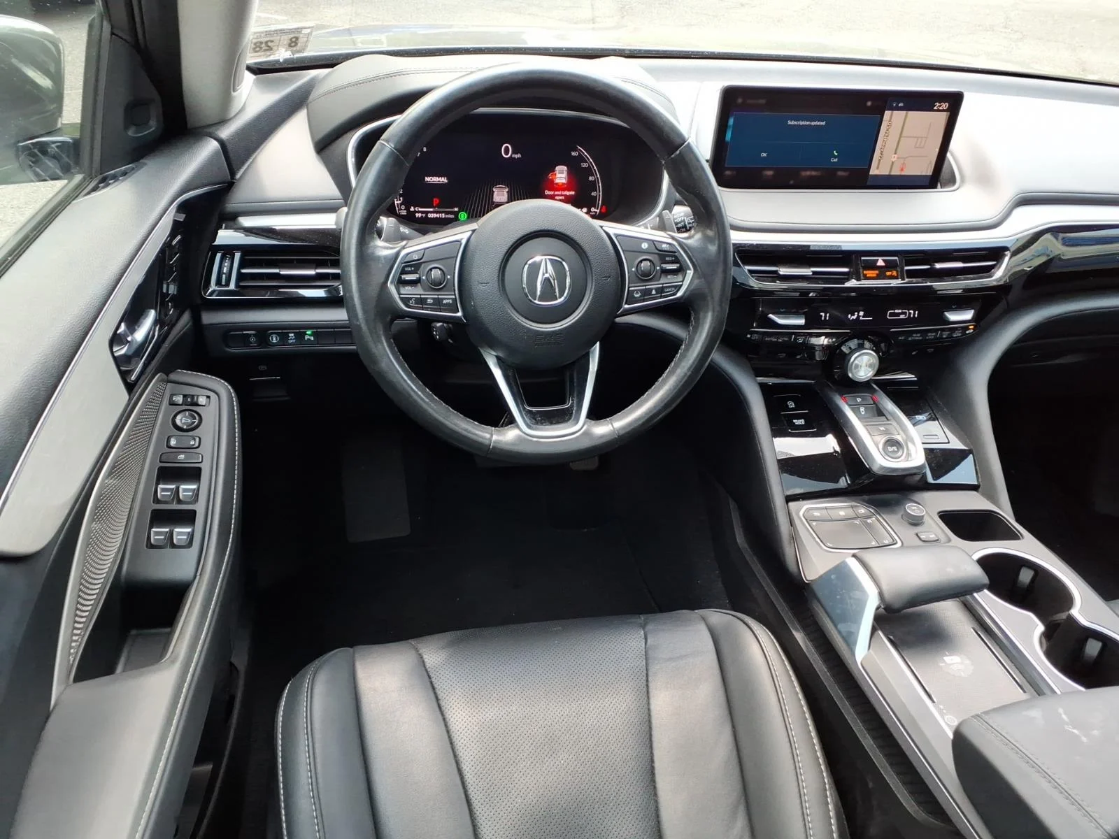 Used 2024 Liquid Carbon Metallic Acura SH-AWD TECH image 8