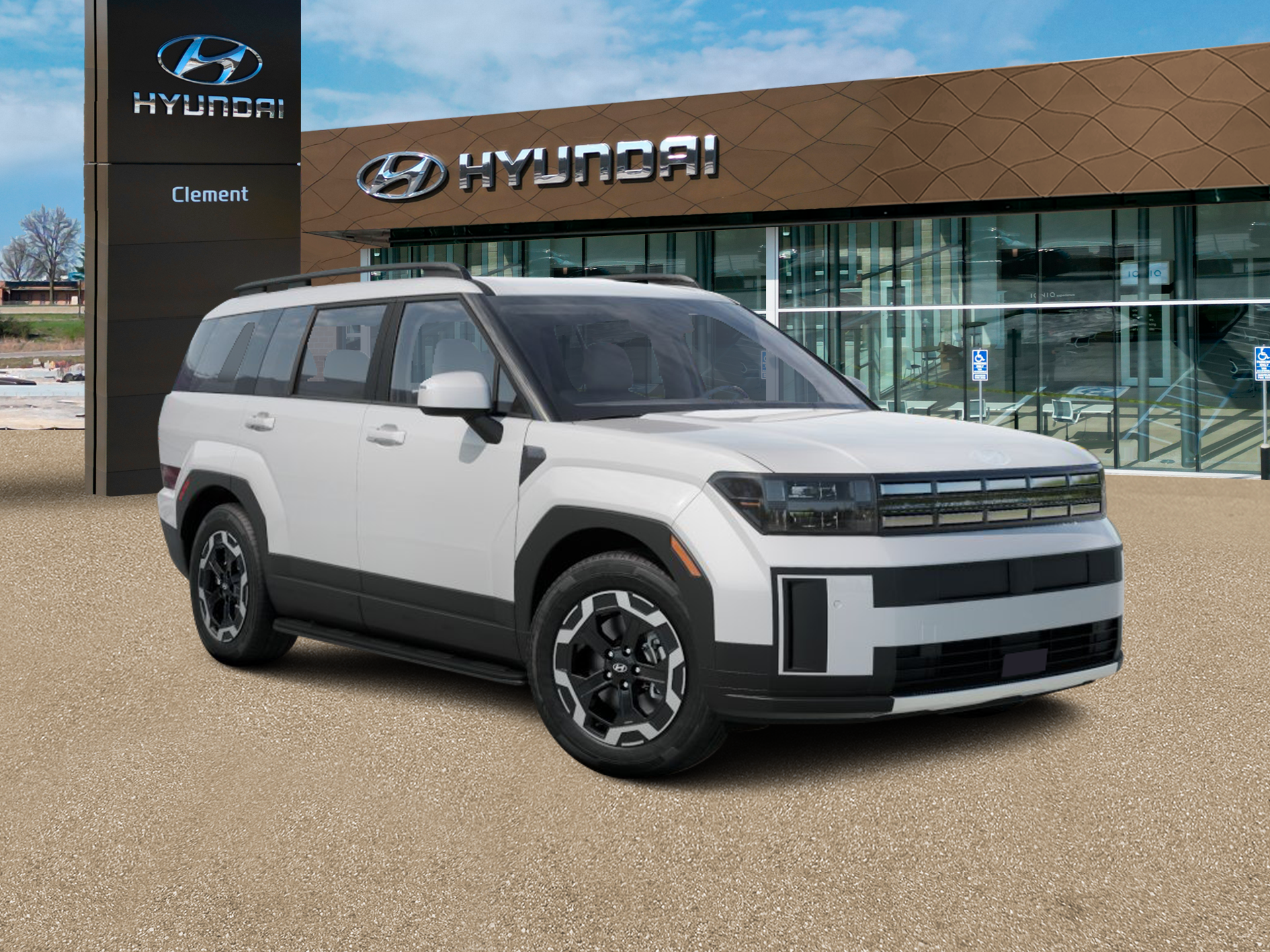 New 2027 White Hyundai SEL AWD image 7