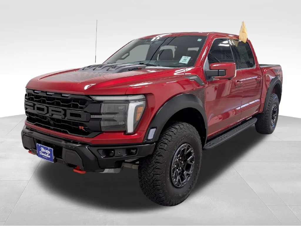 Certified Used 2025 Rapid Red Metallic Tinted Clearcoat Ford Raptor R image 24