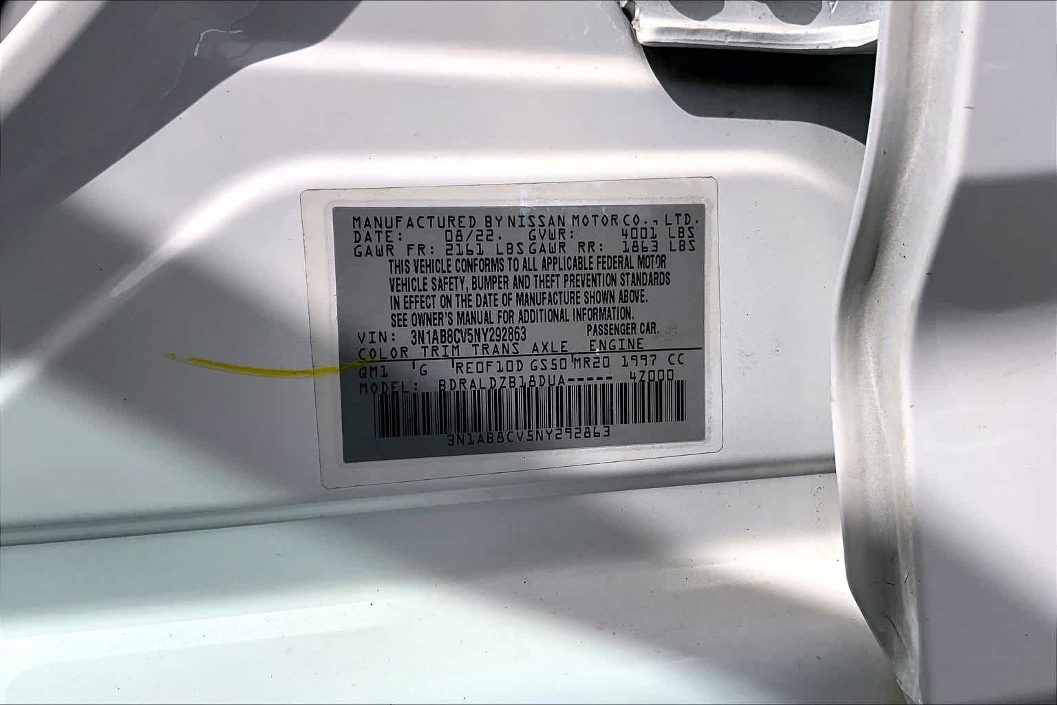 Certified Used 2022 Fresh Powder Nissan SV image 33