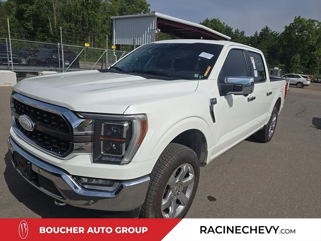 Used 2023 Star White Metallic Tri-Coat Ford King Ranch image 1