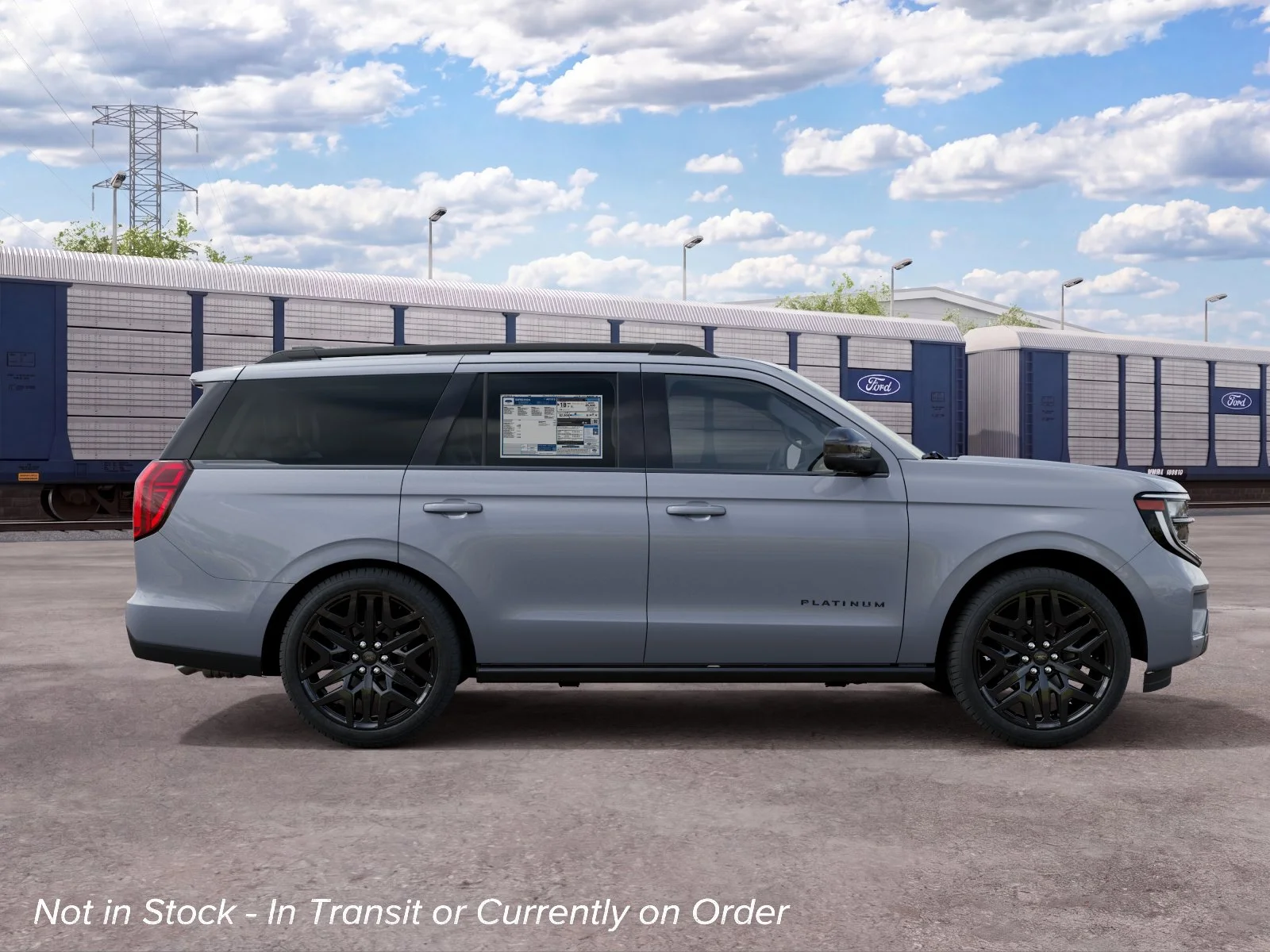 New 2027 Glacier Gray Metallic Tri-Coat Ford Platinum image 34