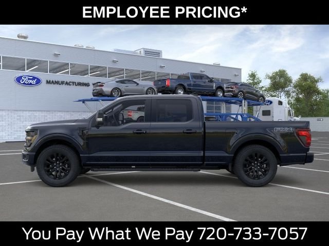 New 2026 Agate Black Metallic Ford XLT image 3