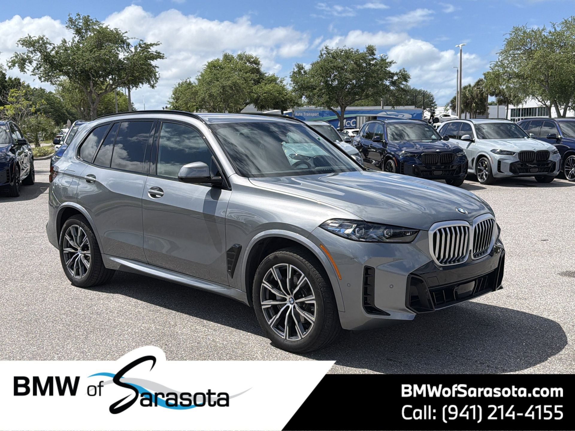 Gray 2025 BMW X5 xDrive40i AWD SUV / Crossover All-Wheel Drive