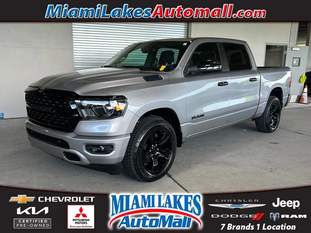Used 2024 Billet Silver Metallic Clearcoat Ram Big Horn/Lone Star image 1
