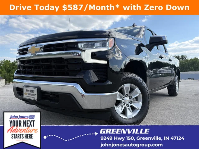 Pre-Owned 2023 Chevrolet Silverado 1500 LT Four Wheel Drive Crew Cab Pickup