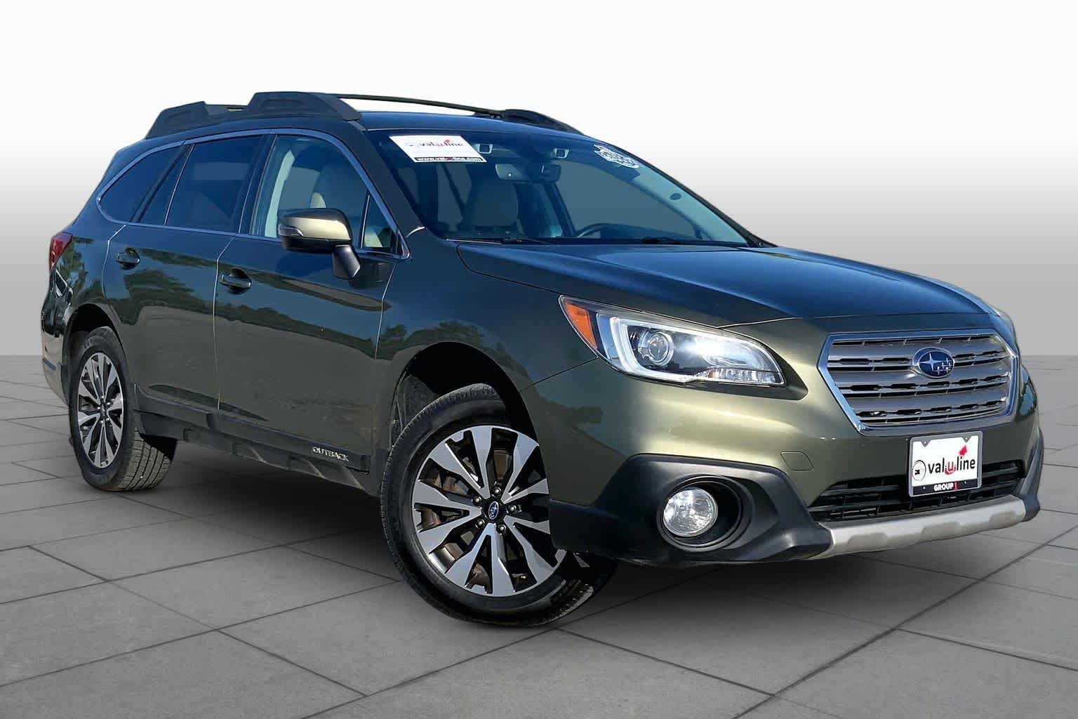 Used 2017 Wilderness Green Metallic Subaru Limited image 3