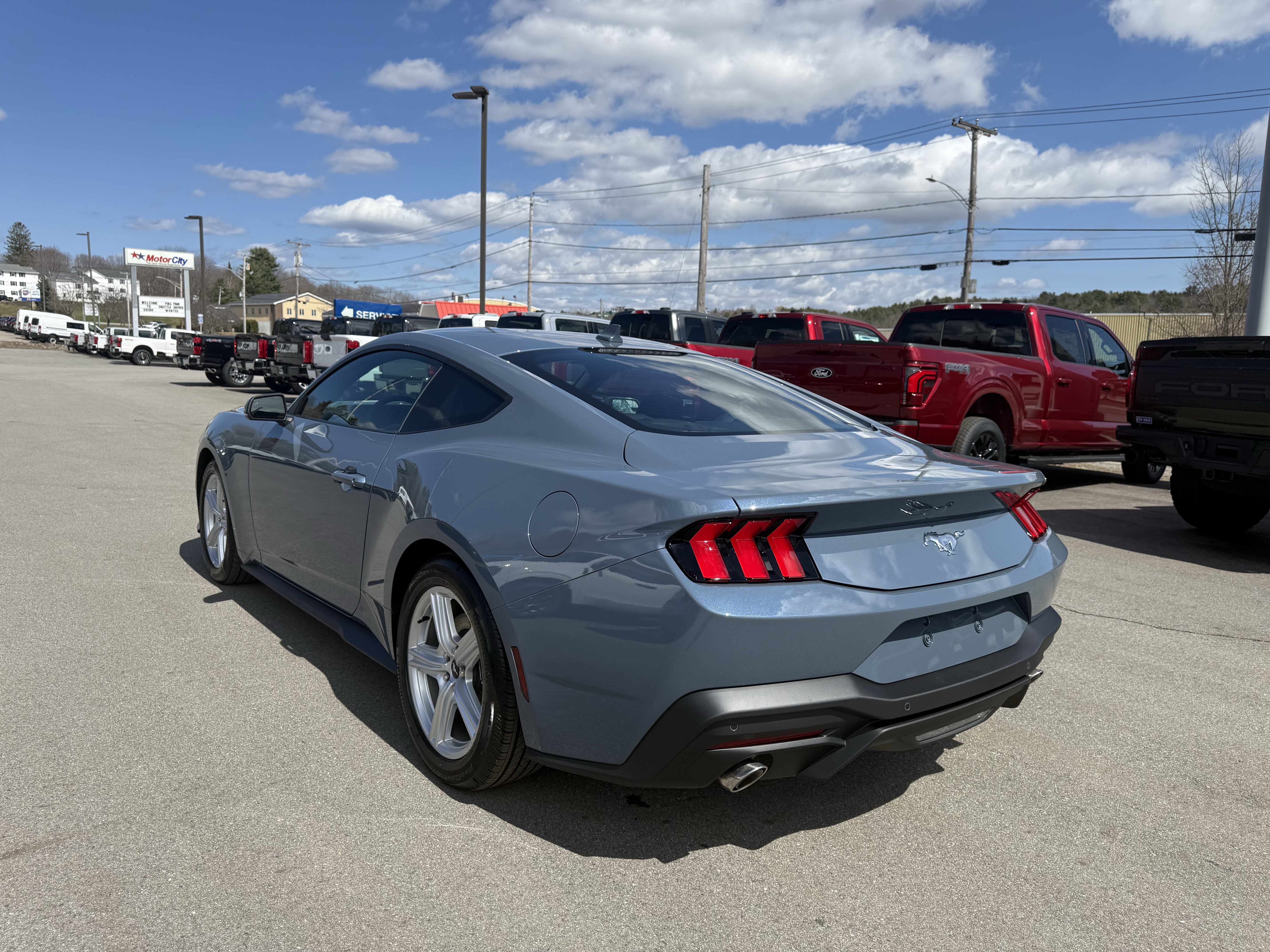 New 2026 Vapor Blue Metallic Ford EcoBoost® Premium Fastback image 9