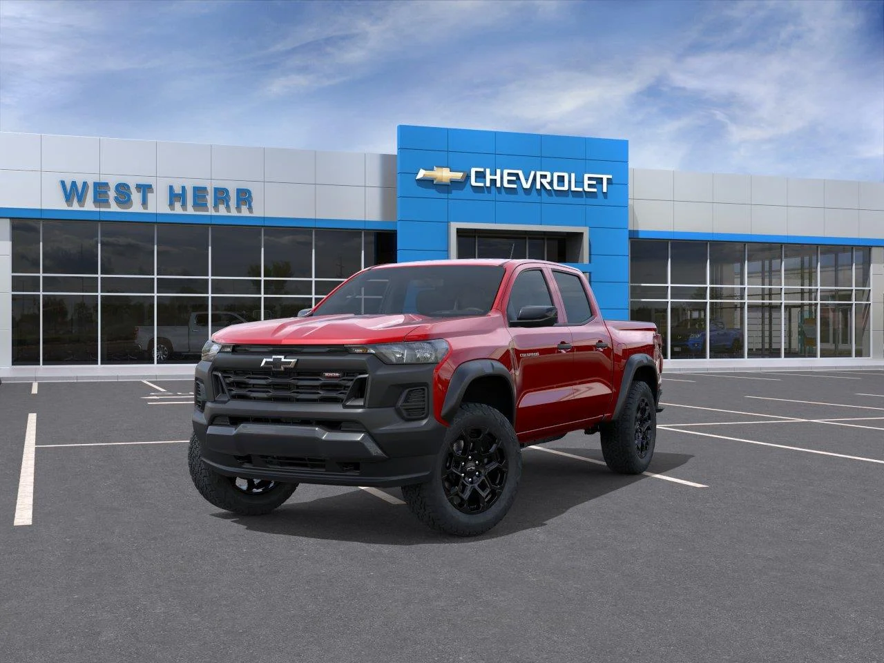 New 2026 Radiant Red Tintcoat Chevrolet Trail Boss image 8