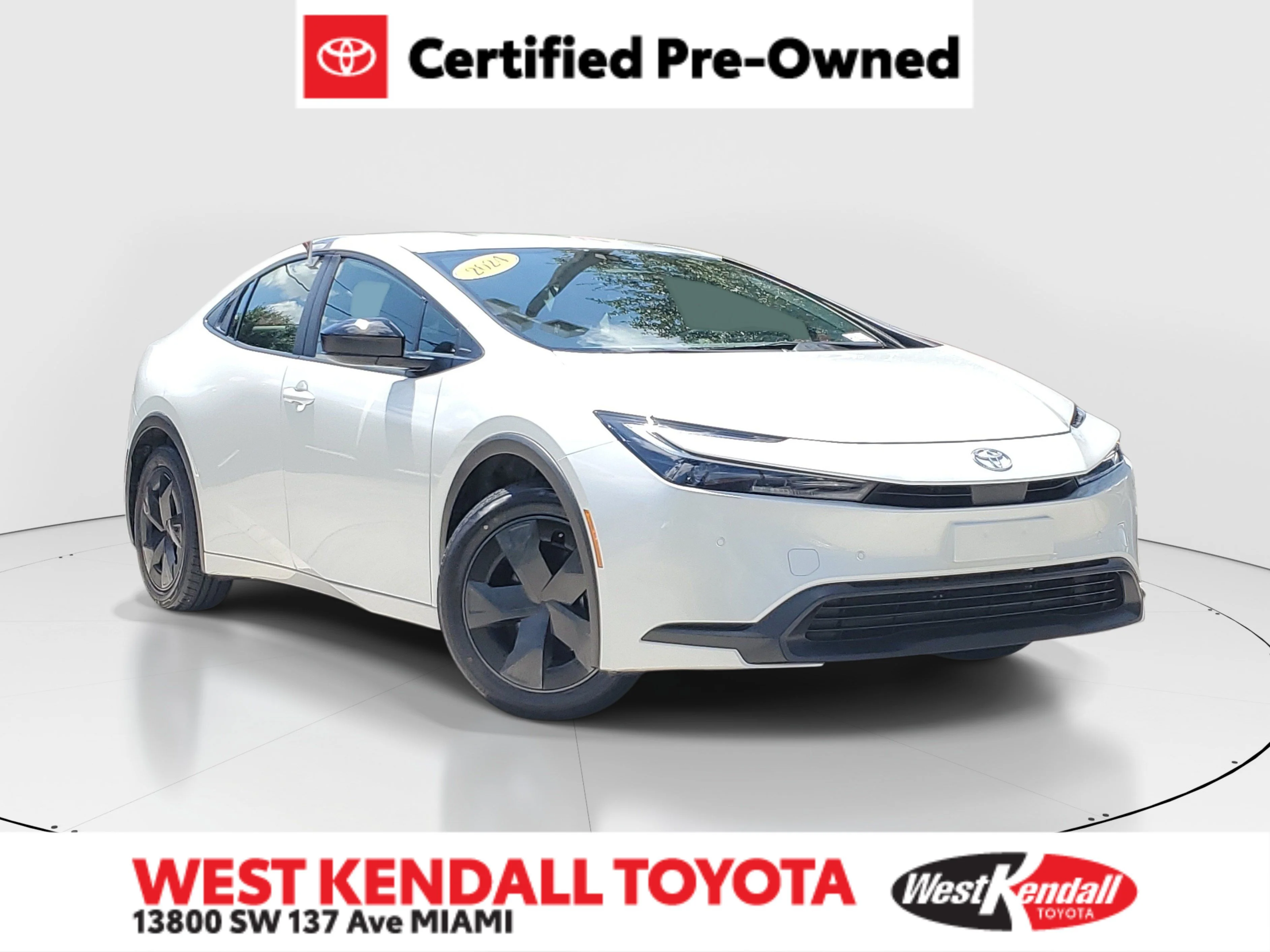 Certified Used 2024 Pearl Toyota LE image 1