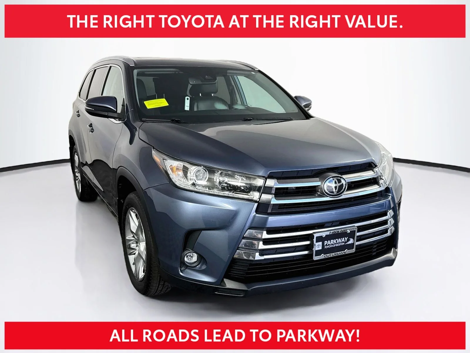Used 2019 Blue Toyota Limited image 1