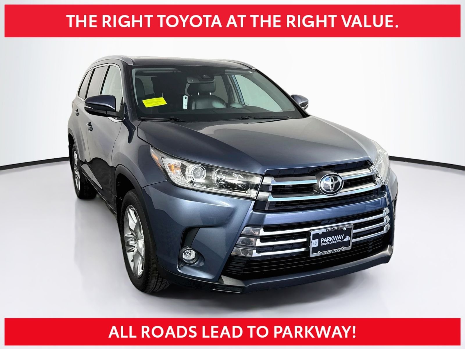Used 2019 Blue Toyota Limited image 1