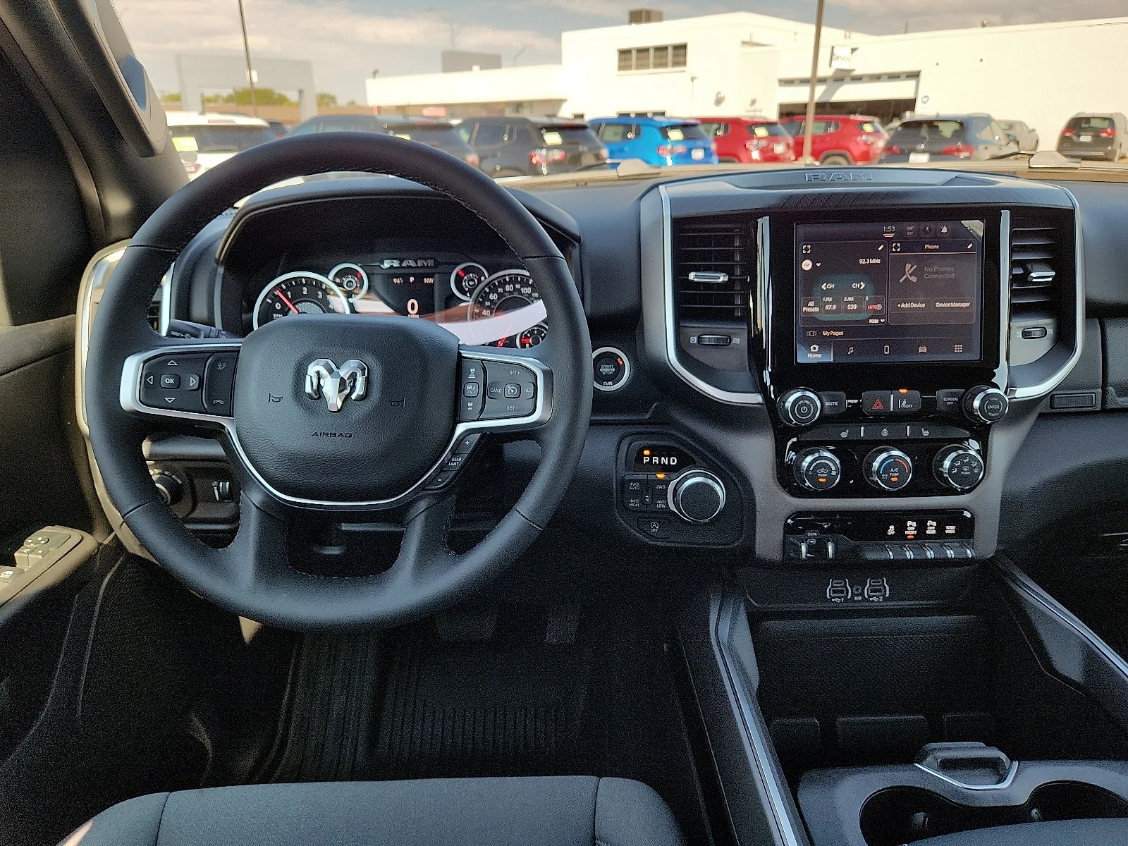 New 2026 PW7 Bright Whit Ram LONE STAR CREW CAB 4X4 5