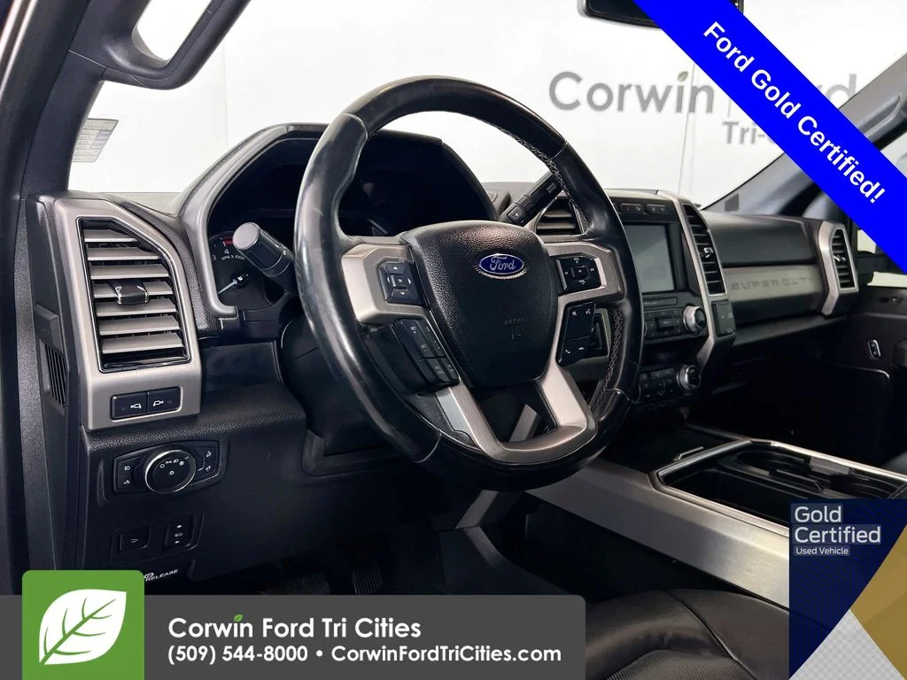 Certified Used 2021 Antimatter Blue Metallic Ford Platinum image 3