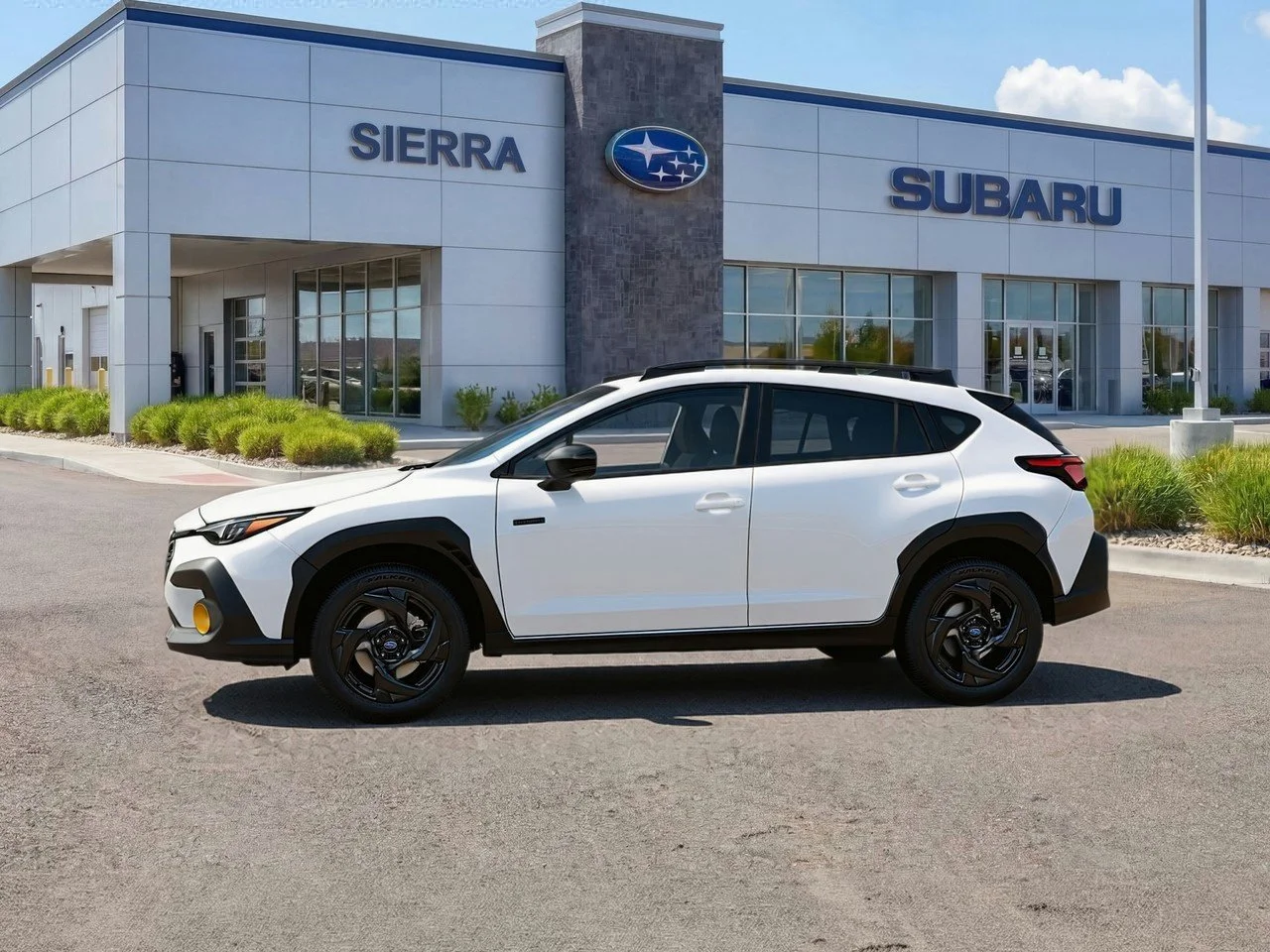 New 2026 Crystal White Pearl Subaru Sport Hybrid image 3