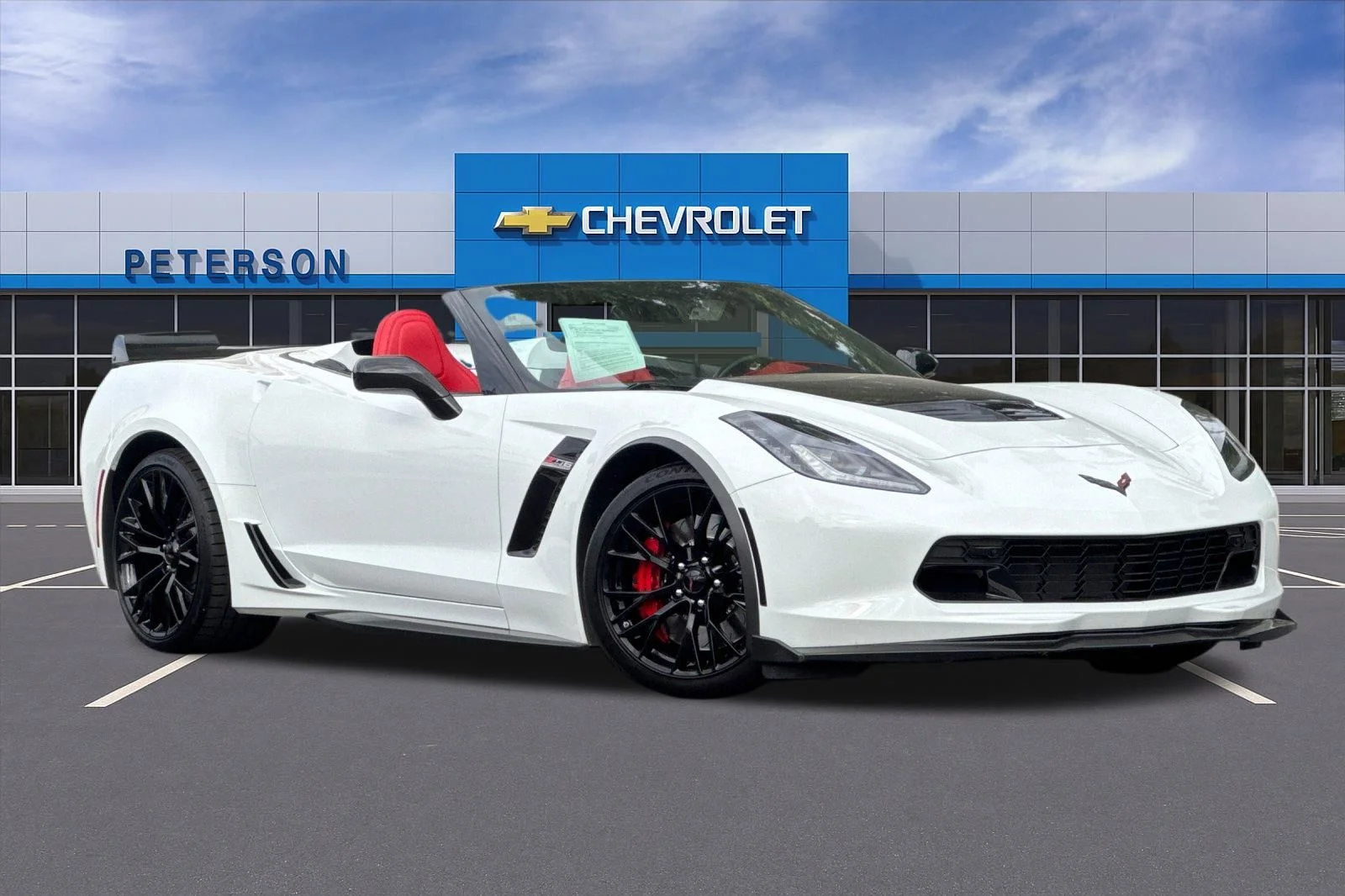 Certified Used 2019 White Chevrolet Z06 image 2