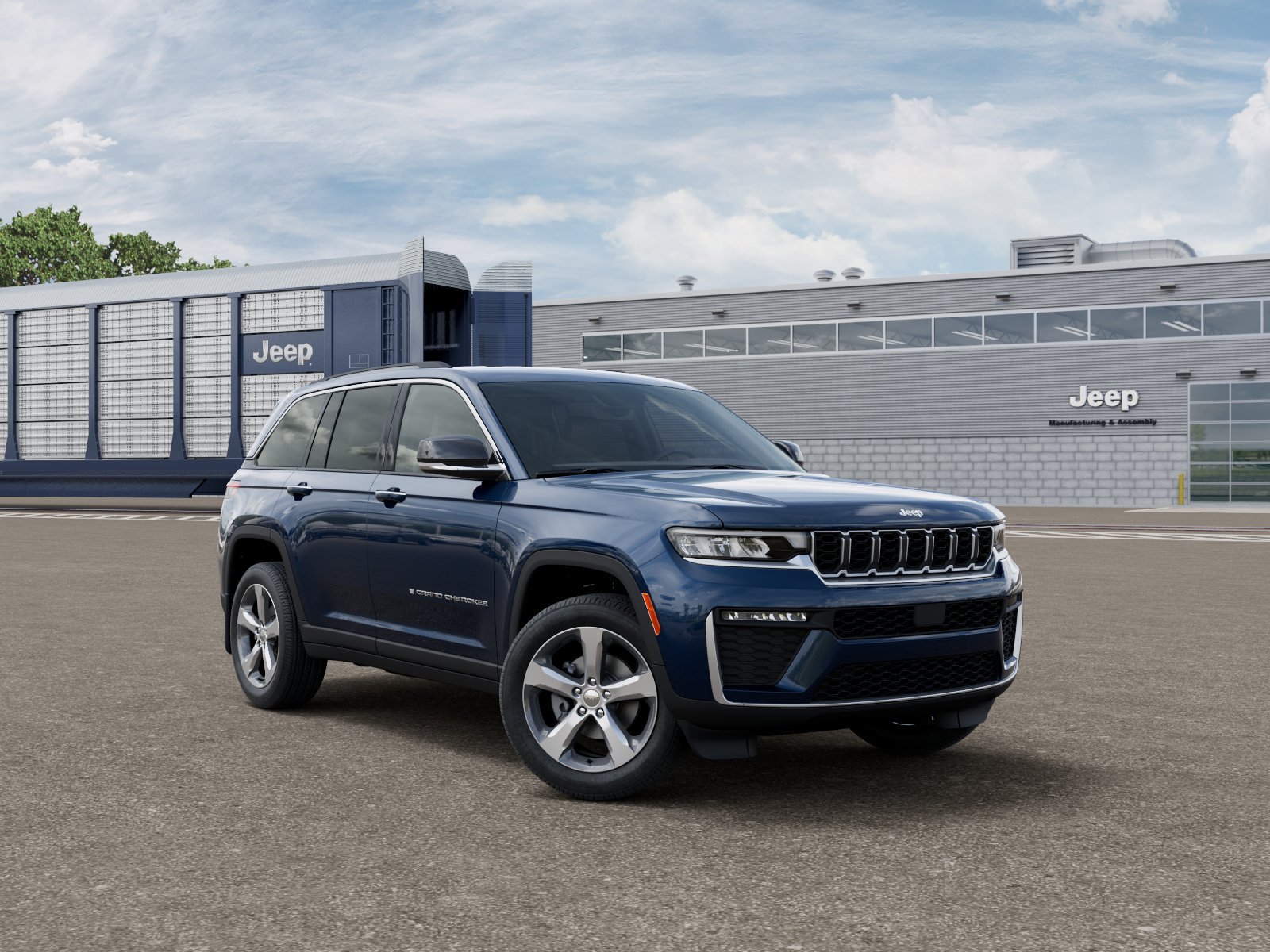 New 2026 Fathom Blue Pearl-Coat Exterior Paint Jeep Limited image 5