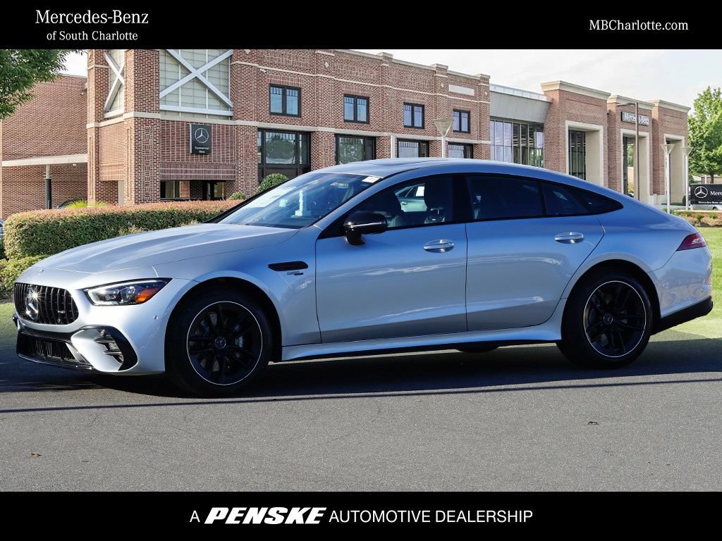 New 2026 Cirrus Silver Metallic Mercedes-Benz AMG® GT 53 4-Door Coupe image 1