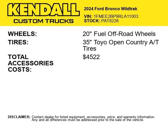 Used 2024 White Ford Wildtrak image 2