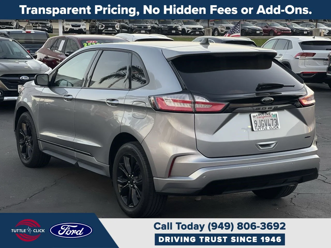 Used 2023 ICONIC SILVER MET Ford SE image 13