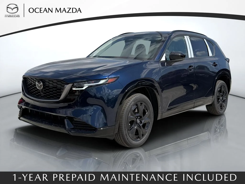 New 2026 Navy Blue Mica Mazda 2.5 S Premium Plus AWD image 1