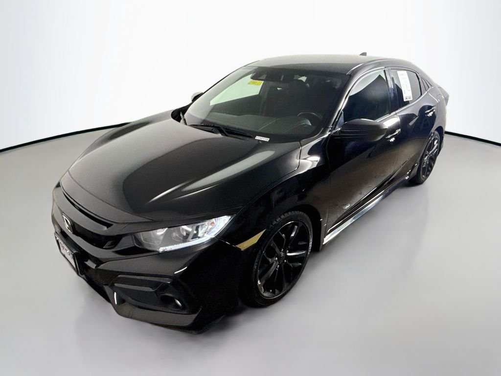 Used 2020 Crystal Black Pearl Honda Sport image 3