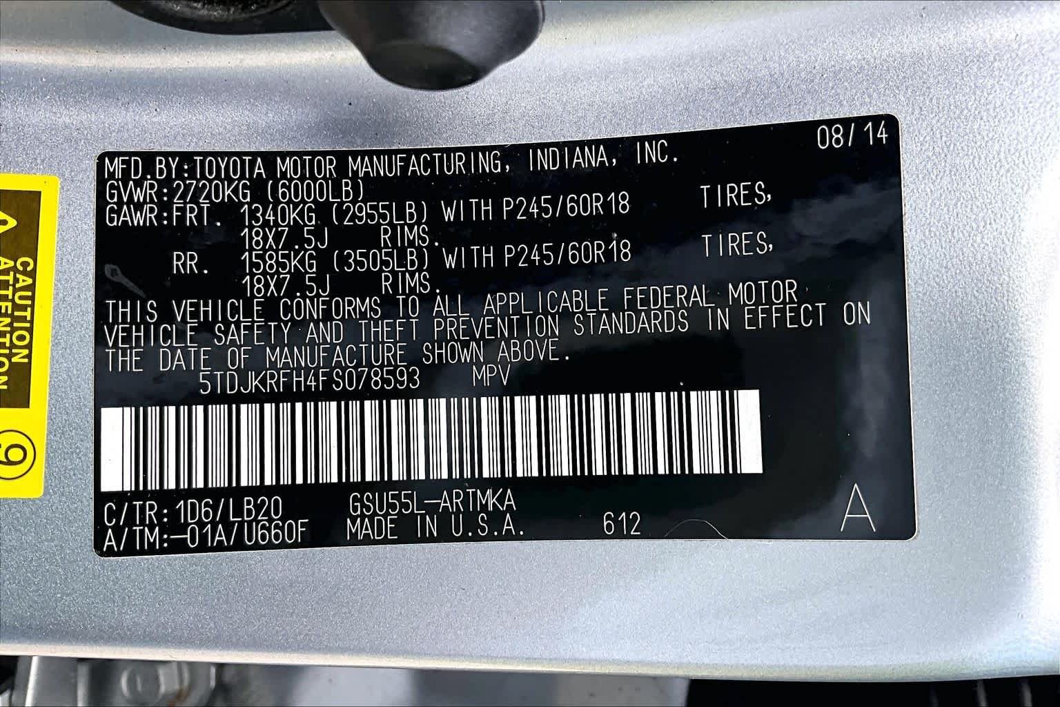 Used 2015 Silver Sky Metallic Toyota XLE image 37