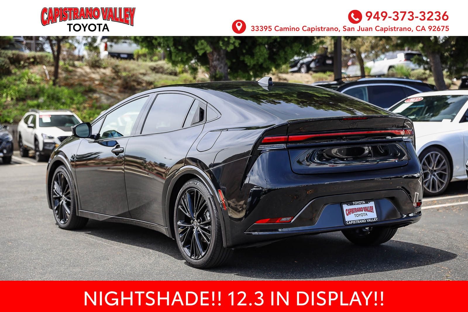 Certified Used 2025 MIDNIGHT BLACK METALLIC Toyota Nightshade image 6