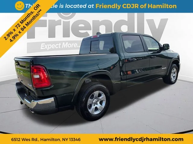 New 2026 Serrano-Green Metallic Exterior Paint RAM Big Horn/Lone Star image 5