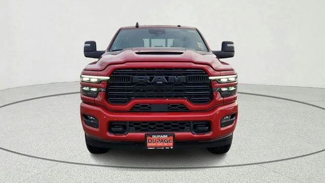 New 2026 Molten Red Pearl-Coat Exterior Paint RAM Laramie image 8