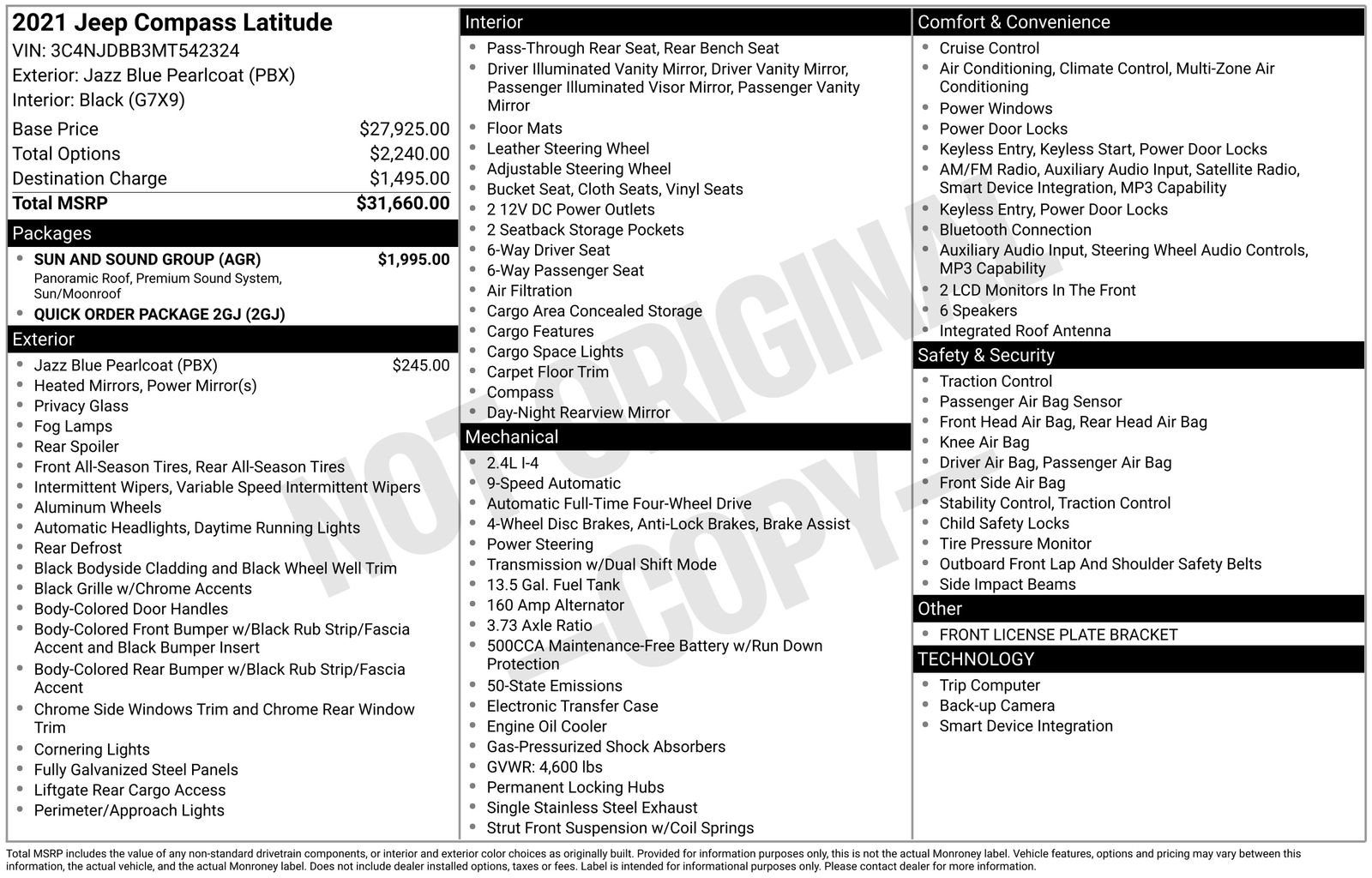 2021 Jeep Compass Latitude - Photo 66