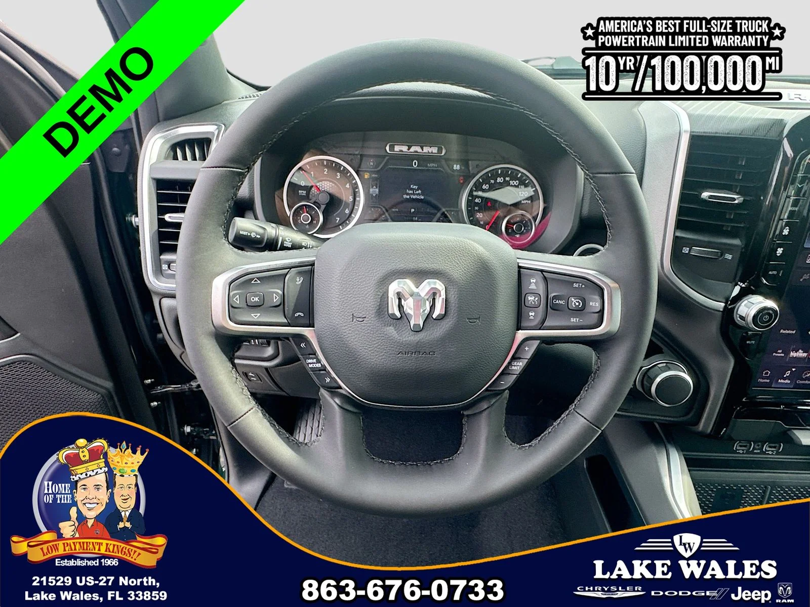 New 2026 Serrano-Green Metallic Exterior Paint RAM BIG HORN image 10