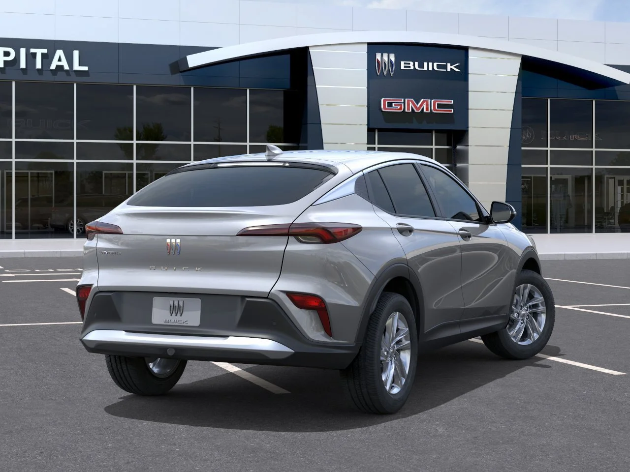 New 2026 Moonstone Grey Metallic Buick Preferred image 5
