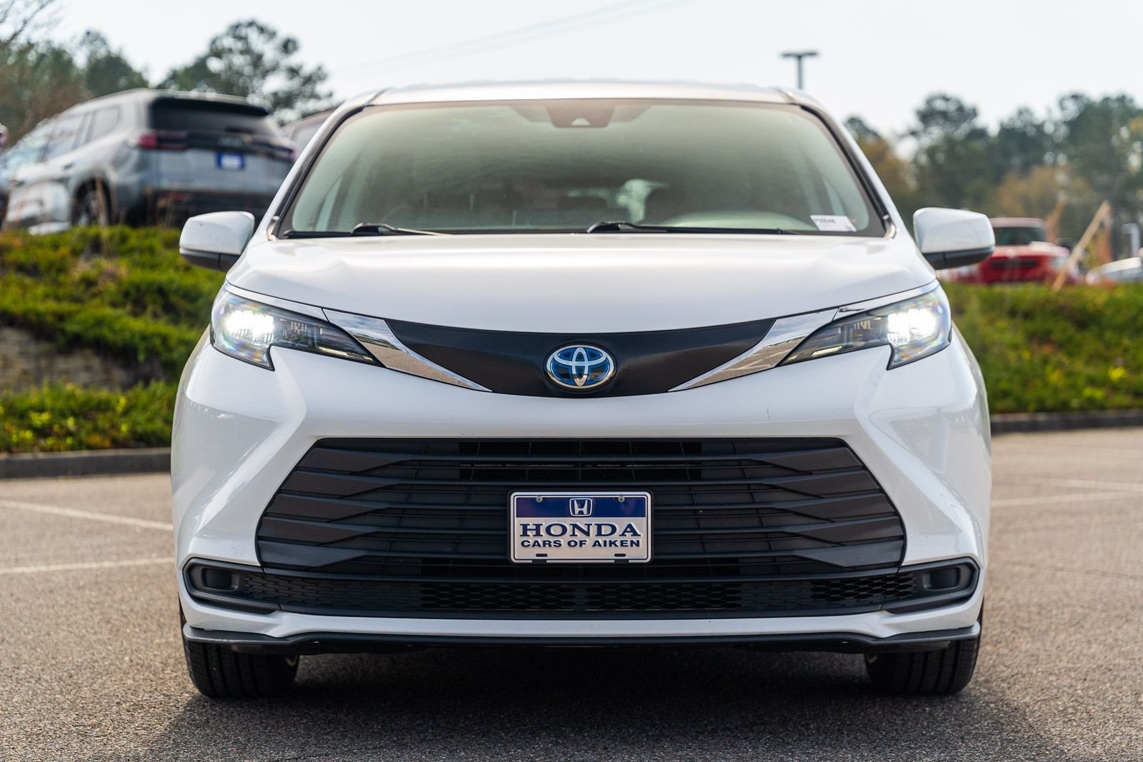 Used 2024 White Toyota LE image 2