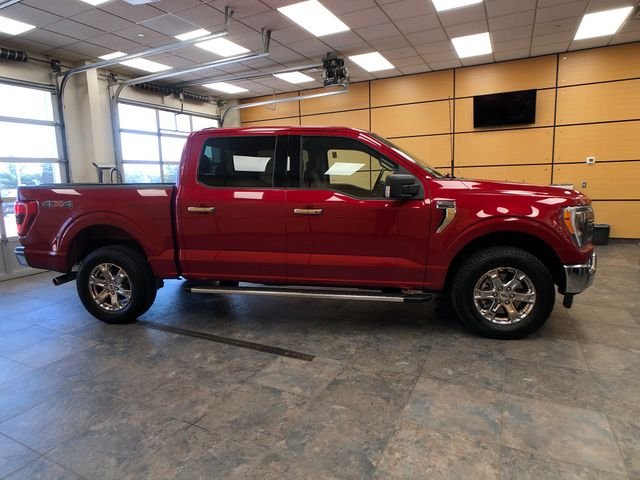 Certified Used 2022 Red Metallic Ford XLT image 8
