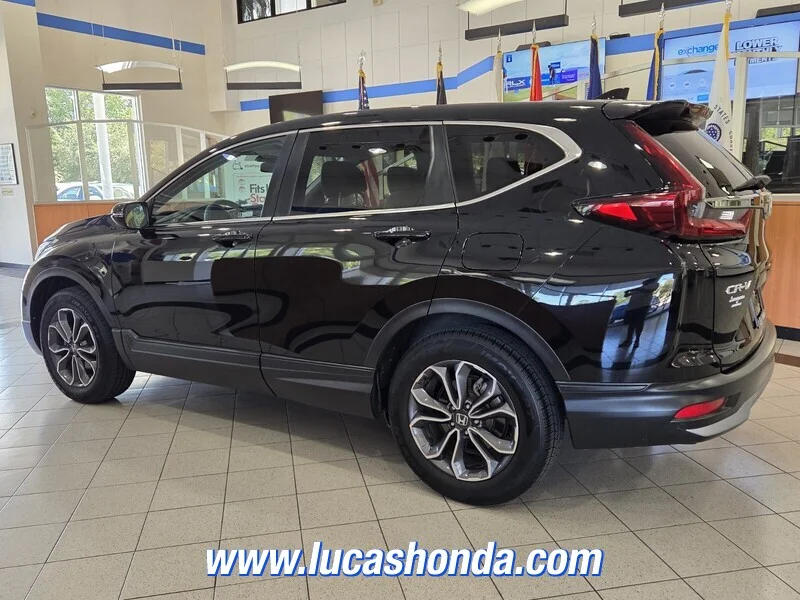 Used 2022 Black Honda EX AWD image 6