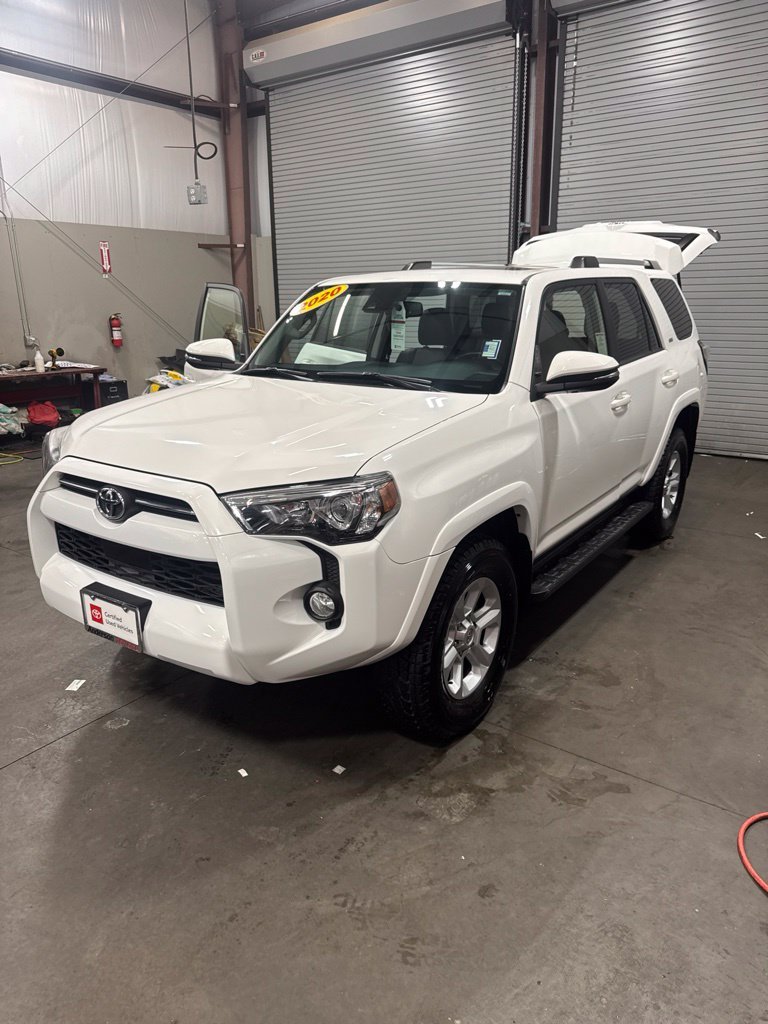 Certified Used 2020 White Toyota SR5 Premium image 1