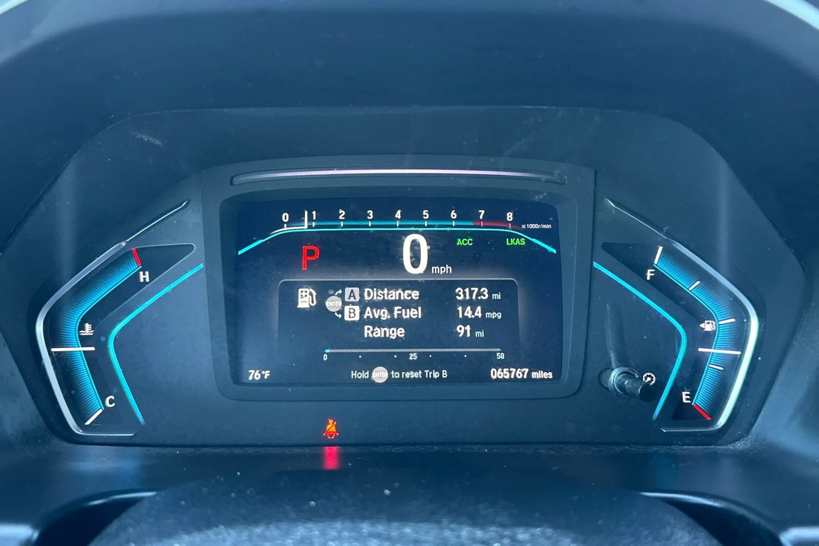 Used 2019 Red Honda EX-L image 25