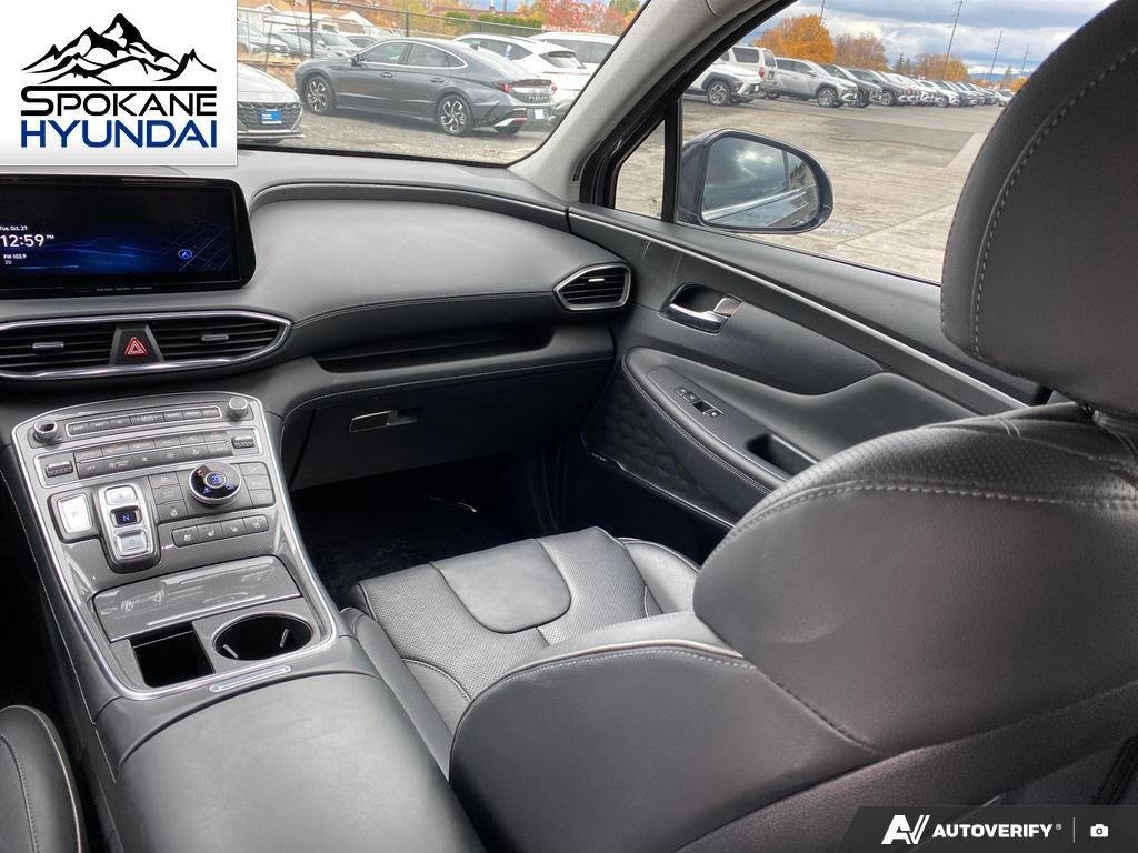 Certified Used 2022 Lagoon Blue Hyundai Limited image 28