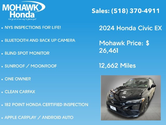 2024 Honda Civic EX - Photo 8