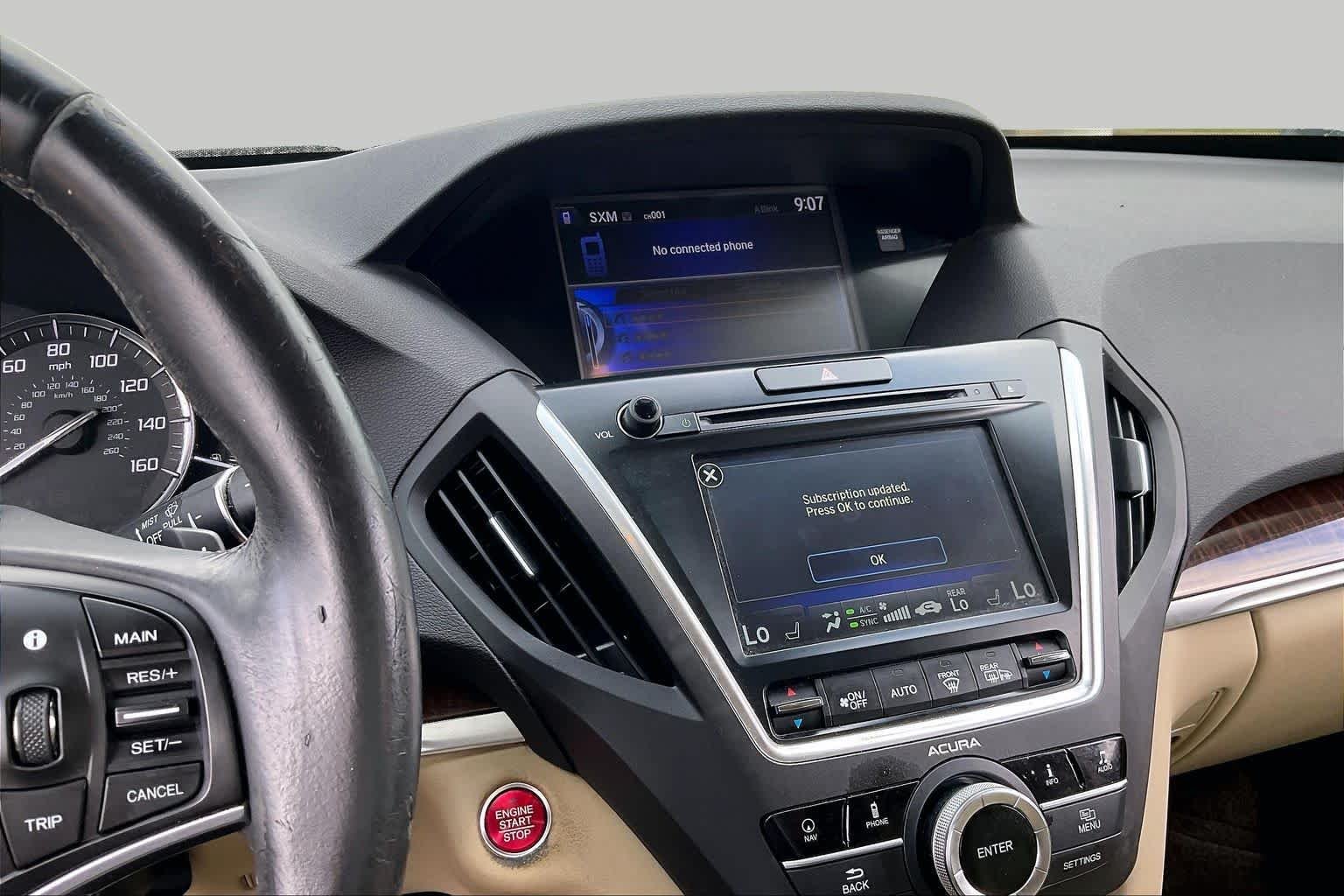 Used 2017 White Diamond Pearl Acura w/Technology Pkg image 6