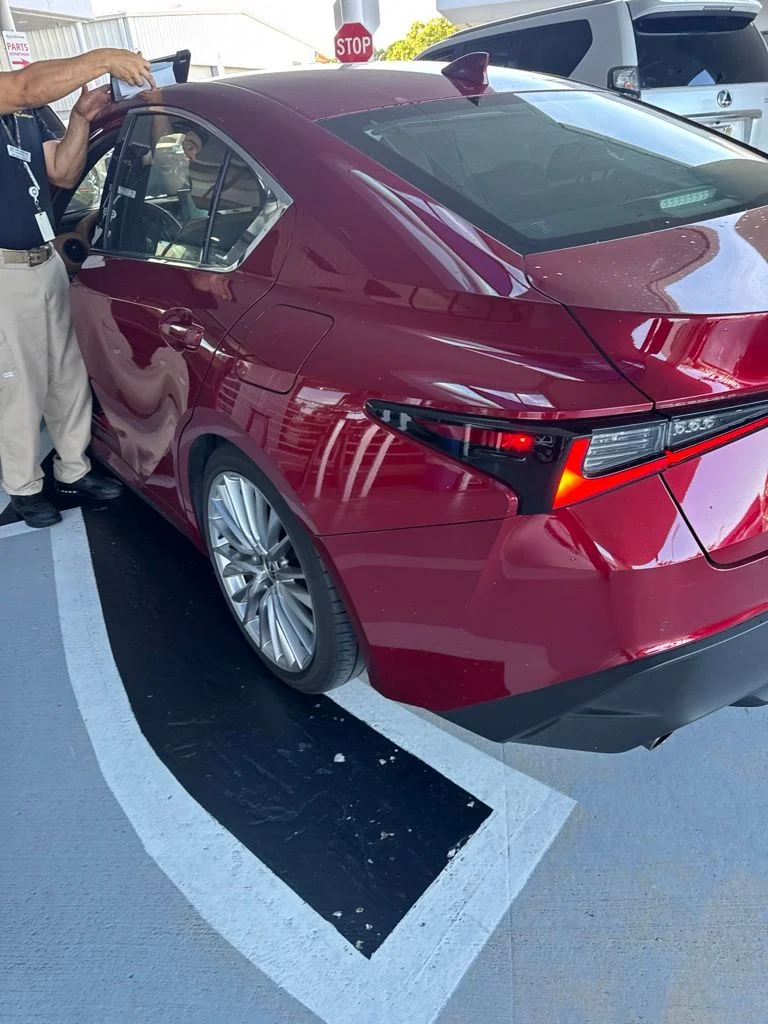 Used 2025 Matador Red Mica Lexus 300 image 2