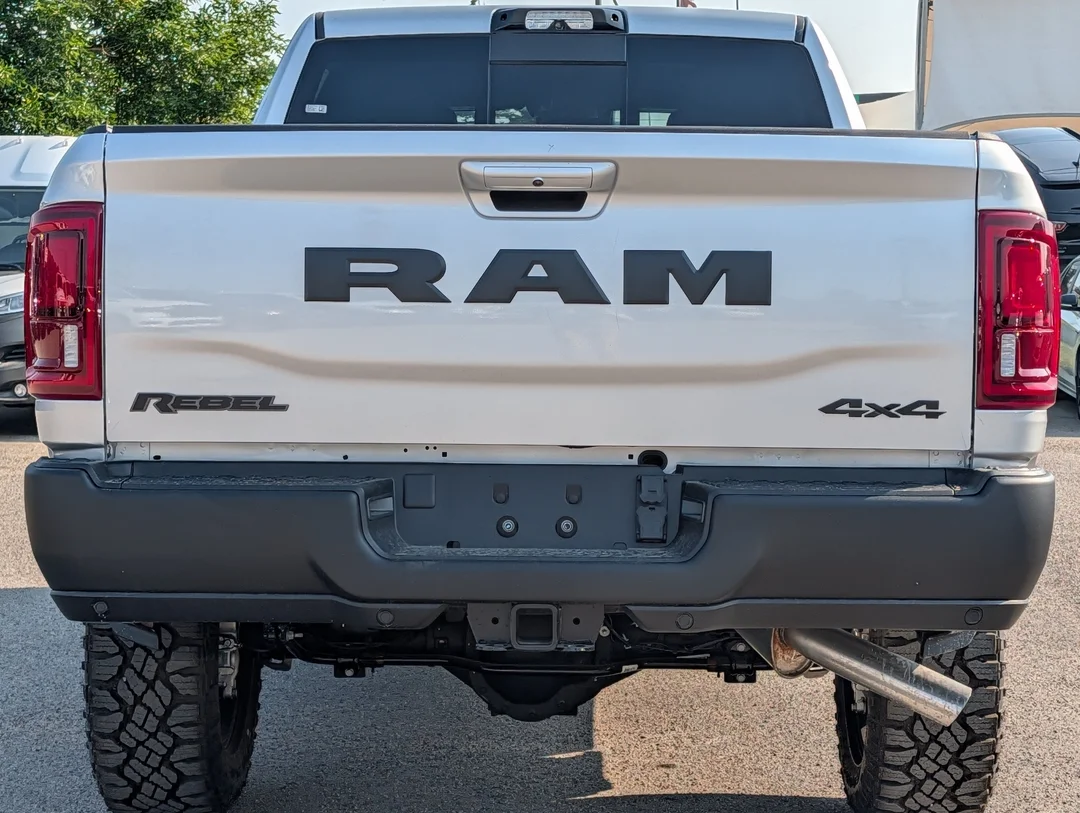 New 2026 Silver RAM Rebel - - Rebel Level 1 Pkg - Surround View Camera - Ventilated Seats - Tow Technology Grp & More! image 7