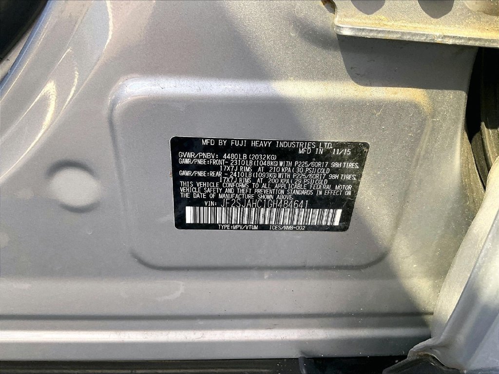 Used 2016 Silver Subaru 2.5i Limited image 6