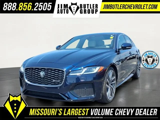 Used 2024 Blue Jaguar R-Dynamic SE P250 AWD Automatic image 1