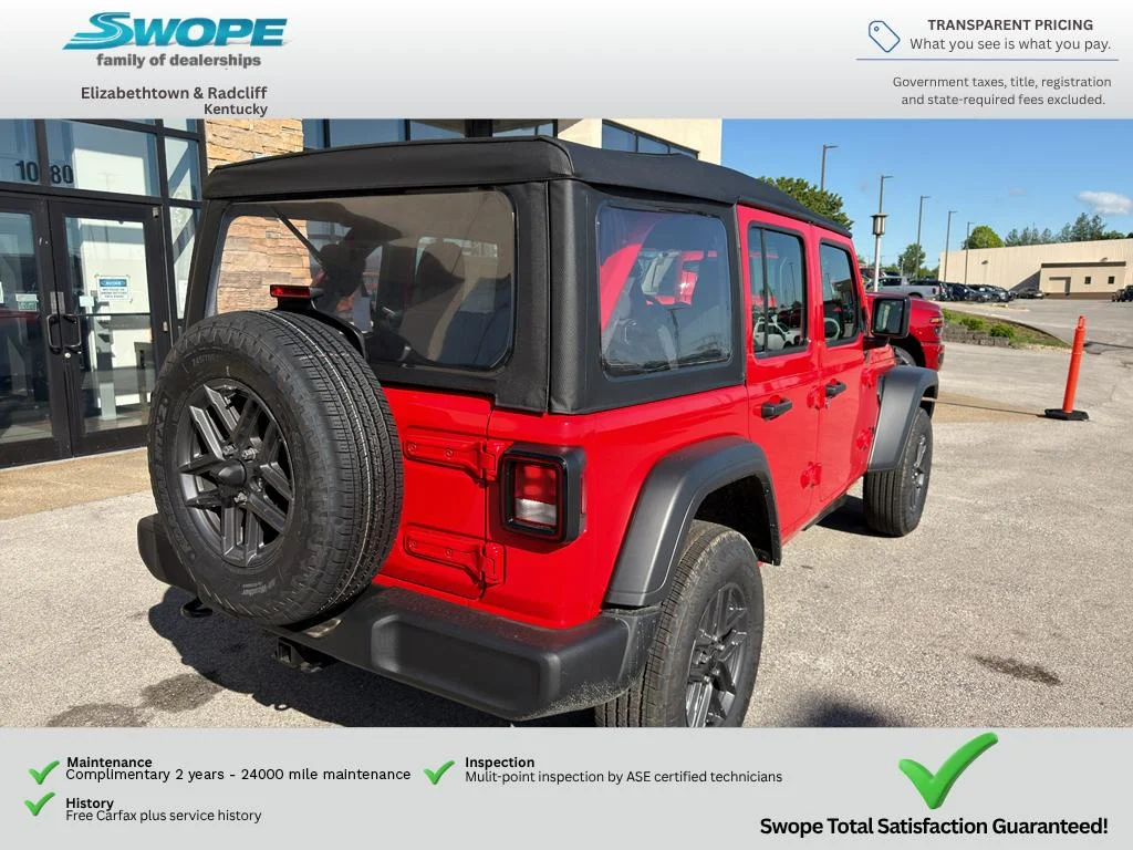 New 2026 Firecracker Red Clearcoat Jeep Sport image 5